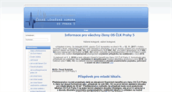 Desktop Screenshot of clkpraha.cz
